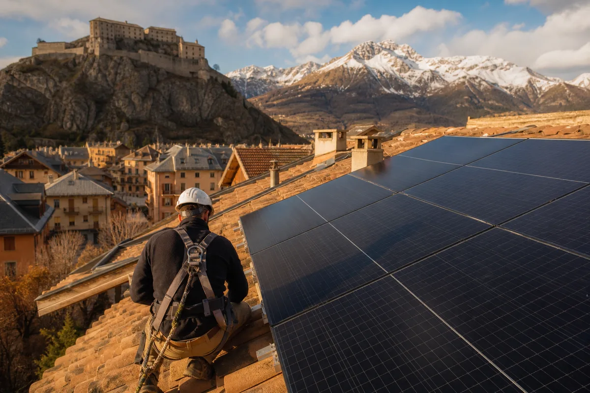 TVA réduite sur le photovoltaïque à Briançon : qui y a droit