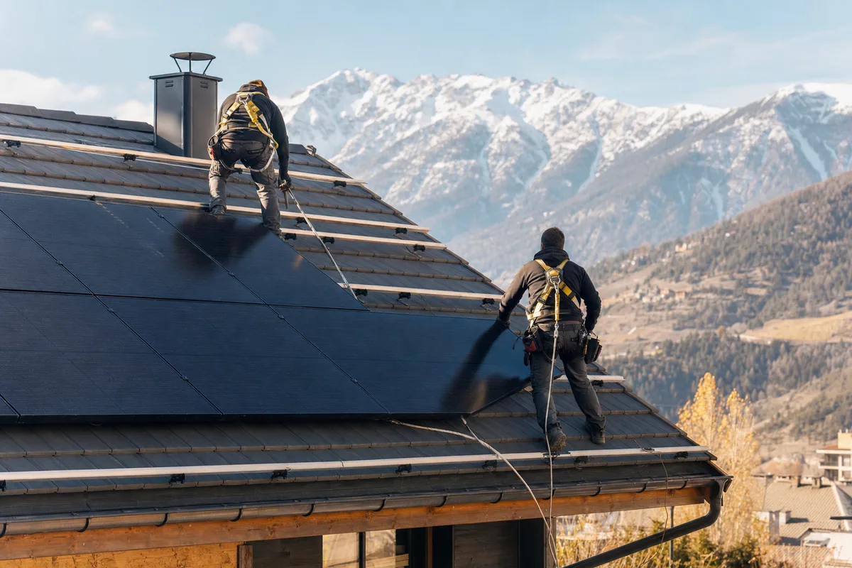 Installation de panneaux photovoltaïques à Briançon